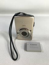 S4351○Canon キャノン IXY デジタルカメラ コンパクトカメラ デジカメ PC1308 バッテリー NB-5L フォーマット済 【保証あり】 240319_画像1