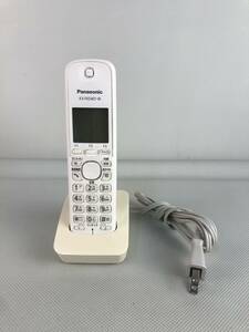 A10125○Panasonic パナソニック 電話 コードレス子機 KX-FKD401 子機用充電台 PNLC1026 子機のみ 初期化済 240322 