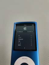 S4514◎Apple　アップル　iPod nano A1285　MB651J　再生OK【バッテリー不良】【訳アリ】　240328_画像4