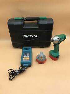 A10152○makita マキタ 充電式インパクトドライバ 12V M694D 充電器 DC1414 バッテリー PA12 ×2 電動工具 ケース入り 【保証あり】240329