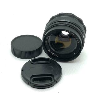 【C4441】VOMZ MIR-1B 37mm f2.8 Macro ロシア製 ボログダ光学機械工場 オールドレンズ マクロレンズ M42マウントレンズ