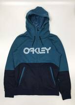 OAKLEY オークリー　パーカー HOODIE ブルー系　Lサイズ_画像1