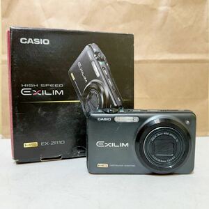 CASIO EXILIM EX-ZR10 コンパクトデジタルカメラ コンデジ 箱 説明書付き デジタルカメラ エクシリム ブラック カシオ ジャンク