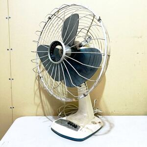 #C21I 富士電機 FTS3061 扇風機 3枚羽根 30cm FUJI DENKI SILENT FAN 羽の回転確認済み 通電確認済み 昭和レトロ ヴィンテージ 当時物