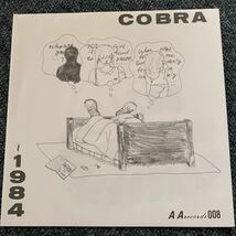 COBRA コブラ 1984 EP oi SKINS　AA　LAHGHIN'NOSE　Oi OF JAPAN　S.A 原爆オナニーズ COCKNEY COCKS ラフィンノーズ　zouo gism lip cream_画像1