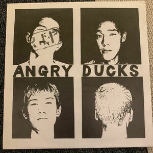 ANGRY DUCKS 「We Are Far East Skinheads」 R-004 1987年 国内盤 ソノシート oi skins shuffle 鐵槌 / Sledge Hammer EASTERN YOUTH 桜花 