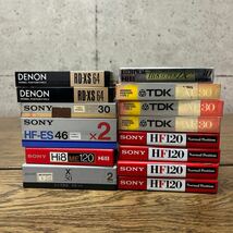 カセットテープ/DENON/デノン/RD-XS 64/SONY/ソニー/XI 50/HF/maxell/マクセル/UD2/TDK/AE30/まとめ売り【未開封】_画像10