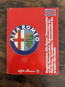 [ ultra rare ]1981 year? alfa romeo press materials Alpha Romeo alfa sud,alfetta,Nuova giulietta,alfa6,spider Alf .ta