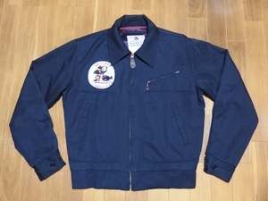  rare ]Aero Medical Laboratory( aviation . Gakken . place ) Sugar Cane full Zip jacket flight jacket test sample 38