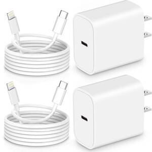 iPhone 充電器 20W PD 急速充電器[MFi/PSE認証済み/2個セッ]ライトニングケーブル USB-C アイフォン充電器 iphone 充電ケーブル タイプc