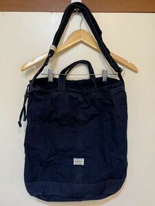 ★即決　美品　ポーター 藍染　2WAY ショルダーバッグ トートバッグ ディープブルー　大容量　PORTER 