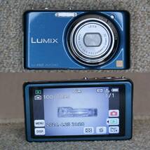 【赤外線改造カメラ887】Panasonic LUMIX DMC-FX77-A（スエードブルー）_画像3