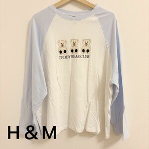 H＆M テディベア ロンT Mサイズ