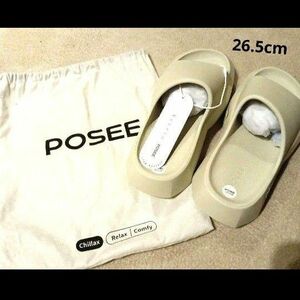 POSEE サンダル　厚底サンダル　スポーツサンダル　ビーチサンダル　26.5 スリッパ サンダル