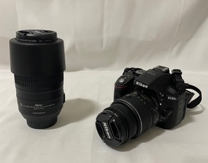 【AS 21822】1円スタート Nikon ニコン D5300 デジタル一眼レフカメラ レンズ まとめ DX VR 1855mm 55300mm 起動確認済 劣化有 現状品