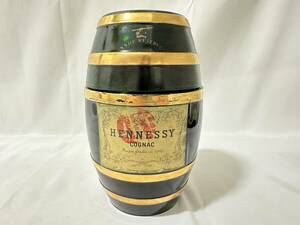 【AS 21827】1円スタート 未開栓 Hennessy COGNAC ヘネシー 樽型 ボトル V.S.O.P RESERVE グリーン 古酒 目減り、ラベル劣化あり 現状品