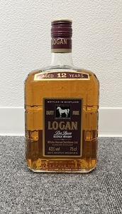 【JBI 4893】 1円〜 未開栓 古酒 ローガン デラックス 12年 ホワイトホース 750ml 43% LOGAN DELUXE スコッチ ウイスキー 保管品 現状品