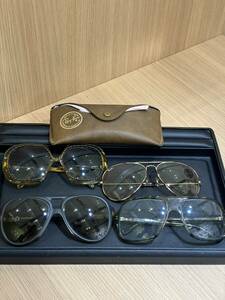 【APS 8235a】1円～ サングラス 4点 まとめ Ray Ban レイバン Dior ディオール PLAYBOY プレイボーイ PIERRE CARDIN　現状品