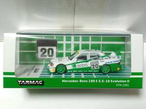 Tarmac Works 1/64 メルセデスベンツ 190 E 2.6-16 Evo.2 DTM 1991 T64-024-91DTM20