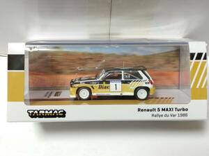 Tarmac Works 1/64 ルノー 5 MAXI Turbo Rallye du Var 1986 T64-TL061-86RDV01