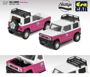 「アウトレット」EraCar 1/64 SP67 KLC Heritage Jimny Solo Campソロキャンプ