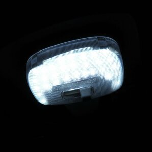 エブリィバン スクラムバン NV100クリッパーバン ミニキャブバン LED ルームランプ 前席室内灯 3chip SMD 63灯 ホワイト 内装の画像10