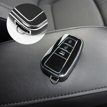 1円～ トヨタ スマートキーケース キーカバー TPU製 スマートキーカバー RAV4 プリウス50系 カローラスポーツ キズ防止 保護 内装 訳あり_画像8