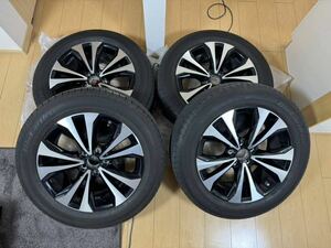 レクサス NX300h 225/60R18 AYZ10 純正 LEXUS F-SPORT YOKOHAMA BluEarth E51 空気圧センサー付属 Fスポーツ純正18インチアルミ