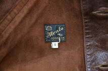 LEVI'S VINTAGE CLOTHING LVC リーバイス 500着限定 MENLO COSSAK JACKET レザー ジャケット S Y-325326_画像4