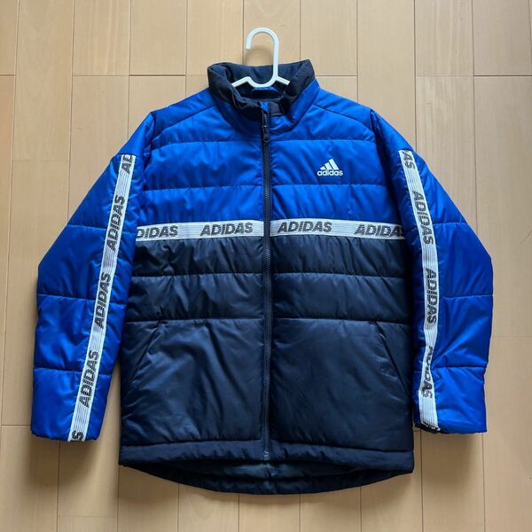 アディダス adidas 中綿ジャケット 160cm