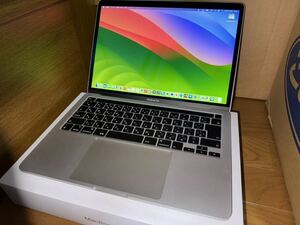 充放電回数55回 Apple MacBook Pro 13-inch 2020 Intel Core i7 16GB 512GBシルバー A2251 超美品