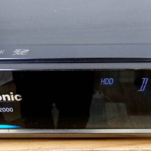 w1493/Panasonic DMR-BWT2000K 1TB/ブルーレイディスクレコーダー/リモコン/BD,DVD再生OK 地デジ視聴HDD録再OK 現状品/Blu-ray の画像6