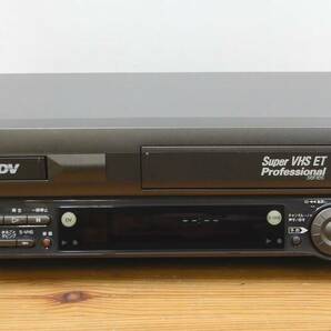 w-1492/Victor JVC SR-VS30 MiniDV & S-VHS ダブルビデオデッキ/録再ダビングOK 現状品/箱・取説・リモコン(本体反応せず)/の画像2