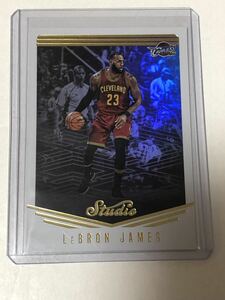 2016-17 Panini Studio - #18 LeBron James