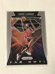 Kawhi Leonard 2019-20 Panini Prizm Far Out! #13 Toronto Raptors①