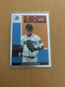 Julio Rodriguez 2022 Bowman Chrome HI-FI Futures REFRACTOR①