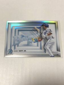 Bobby Witt Jr 2022 Bowman Chrome Bowman In 3D Refractor KC Royals #B3D-14③