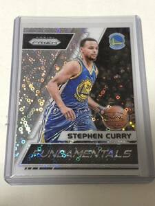 2017/18 Panini Prizm Fundamentals Fast Break Silver Stephen Curry #16