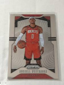 2019-20 Panini Prizm RUSSELL WESTBROOK #182 Houston Rockets