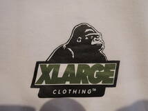 X-LARGE エクストララージ XLARGE SLANTED OG L/S TEE Lサイズ 白 2024 最新人気品 送料\230~_画像2