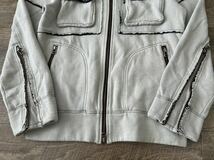 rare 00s japanese label 5351 y2k design docking hoodie jacket ifsixwasnine lgb goa sharespirit 14th addiction kmrii hyde archive_画像5