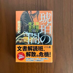 琥珀の闇 （角川文庫　あ７７－９　警視庁文書捜査官） 麻見和史／〔著〕