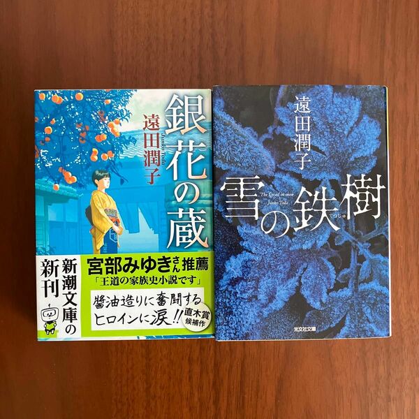 銀花の蔵 （新潮文庫　と－２８－２） 雪の鉄樹 （光文社文庫　と２２－２） 遠田潤子／著　2冊セット