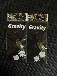 ディープパラドックス グラビティ 1.65g ソルティマジョーラ 2点セット Deep Paradox Gravity