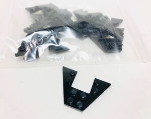 【新品未使用】レゴ　LEGO　ウェッジプレート　4x6 ブラック　黒　12個　４×６