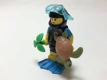 【新品未使用】レゴ　LEGO　ミニフィグシリーズ20 レスキューダイバー　ダイバー_画像3