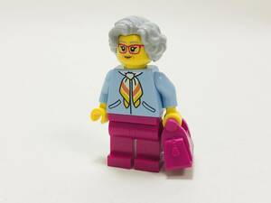 【新品未使用】レゴ　LEGO　ミニフィグ　マダム　ブラウス　カバン　鞄