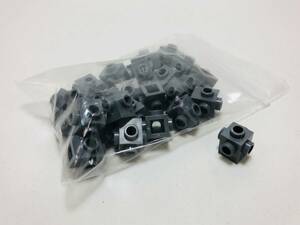 [ новый товар не использовался ] Lego LEGO блок 4 поверхность stud 1x1 темно-серый 24 шт 1×1