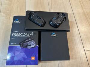 インカム カルド FREECOM4＋ DUO フリーコム4プラス 2台セット　cardo