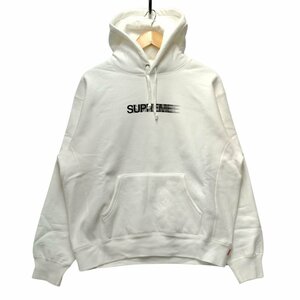 SUPREME シュプリーム Motion Logo ロゴモーション スウェット パーカー ホワイト サイズS 正規品 / 33713